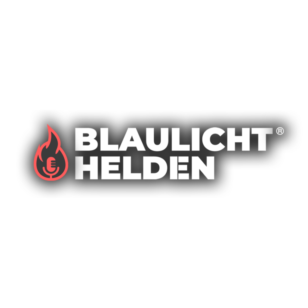 Hier ist das Logo von Blaulicht Helden.